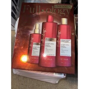 Nexxus Fullology Regimen Set Shampoo Conditioner & Leave In Spray Fuller Hair